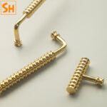 Tay nắm tủ bằng đồng phong cách Châu Âu cao cấp HTS001 8