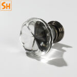 Núm tay nắm tủ pha lê hình bông hoa LSH3021 9