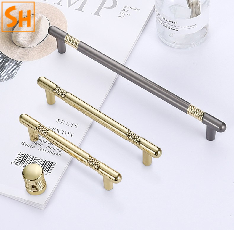 Tay nắm tủ hợp kim kẽm hiện đại sang trọng SH6908-11