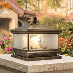 Đèn trụ cổng năng lượng mặt trời SH4355