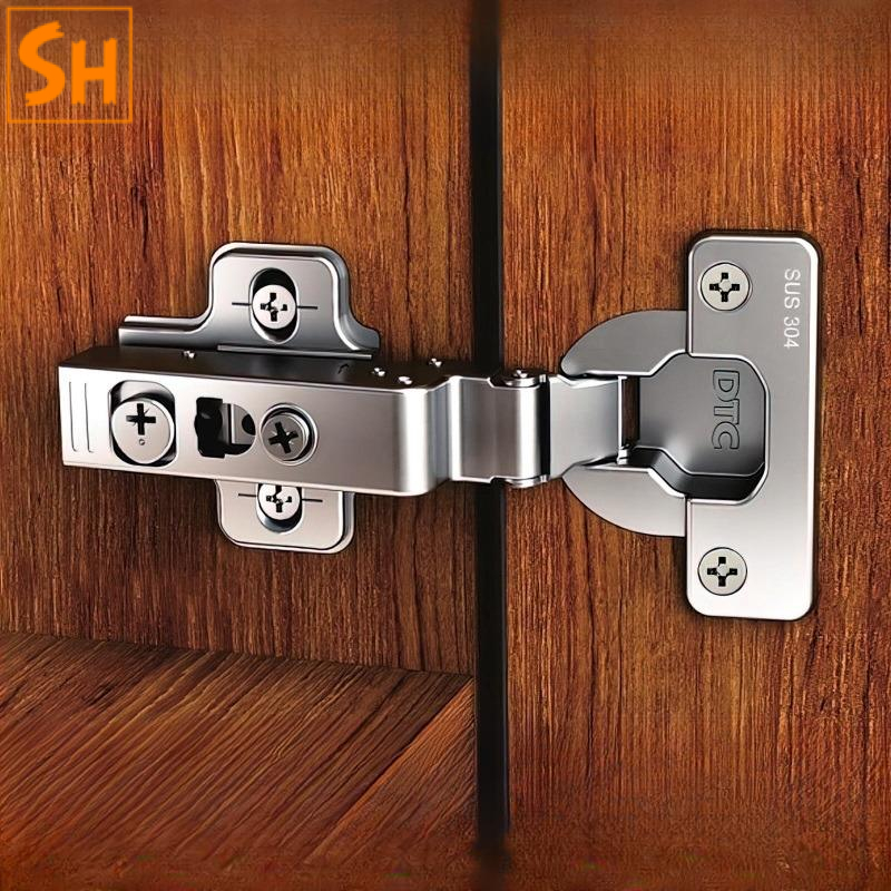Bản lề inox 304 giảm chấn phi 35mm đa năng DTC304 4