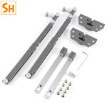 Bộ ray trượt cửa lùa gỗ CG184 4
