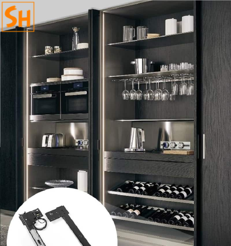 Phụ kiện cửa trượt xếp giấu cánh bằng thép cán nguội BTC-FT Phụ kiện cửa trượt xếp giấu cánh bằng thép cán nguội BTC-FT