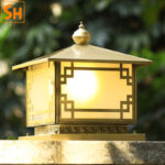 Đèn trụ cổng bằng đồng tân cổ điển SH6630 – ảnh đại diện