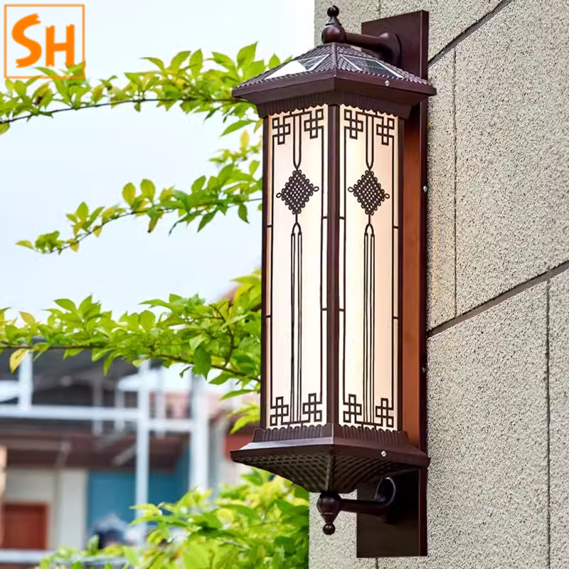 Đèn vách tường năng lượng mặt trời SH6093 Đèn vách tường năng lượng mặt trời SH6093