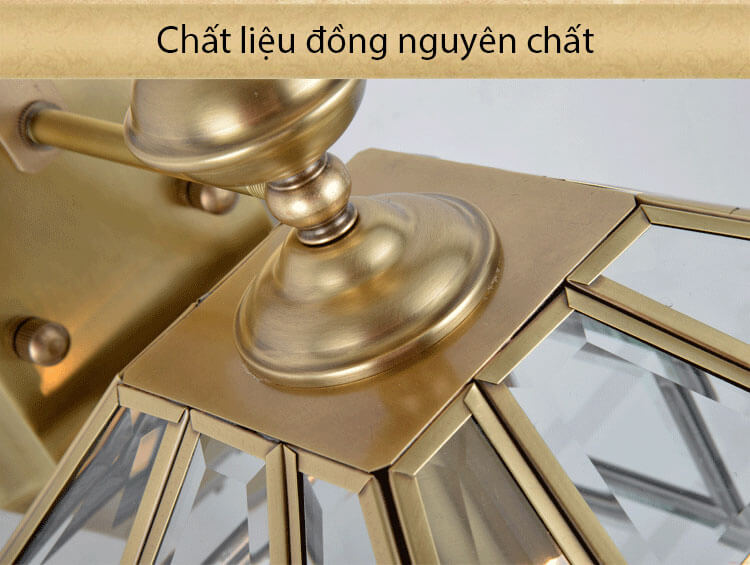 Đèn treo tường ngoài trời bằng đồng SH5793