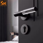 Khóa cửa tay gạt trong suốt kiểu Châu Âu DA4712 9