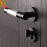 Khóa cửa tay gạt trong suốt kiểu Châu Âu DA4712 8