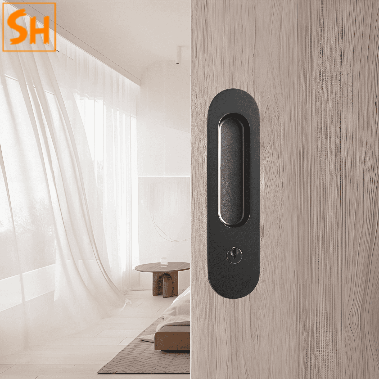Khóa trượt cửa lùa hợp kim kẽm SH-SD5924 Khóa trượt cửa lùa hợp kim kẽm SH-SD5924