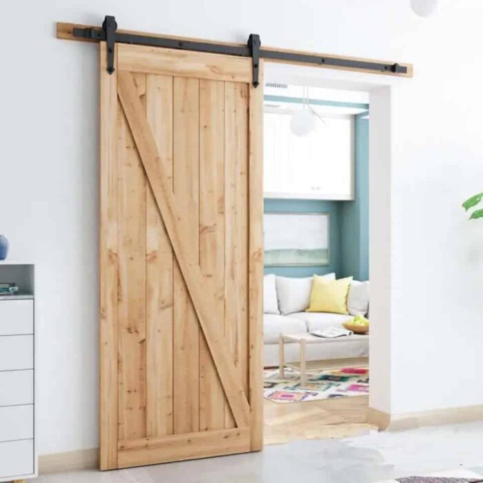 Ray barn door cánh phẳng đơn chân mũi tên RT2281 6