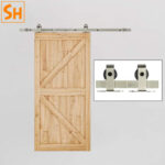 Ray barn door cánh phẳng đơn chân ngắn màu hồng RT5433 4