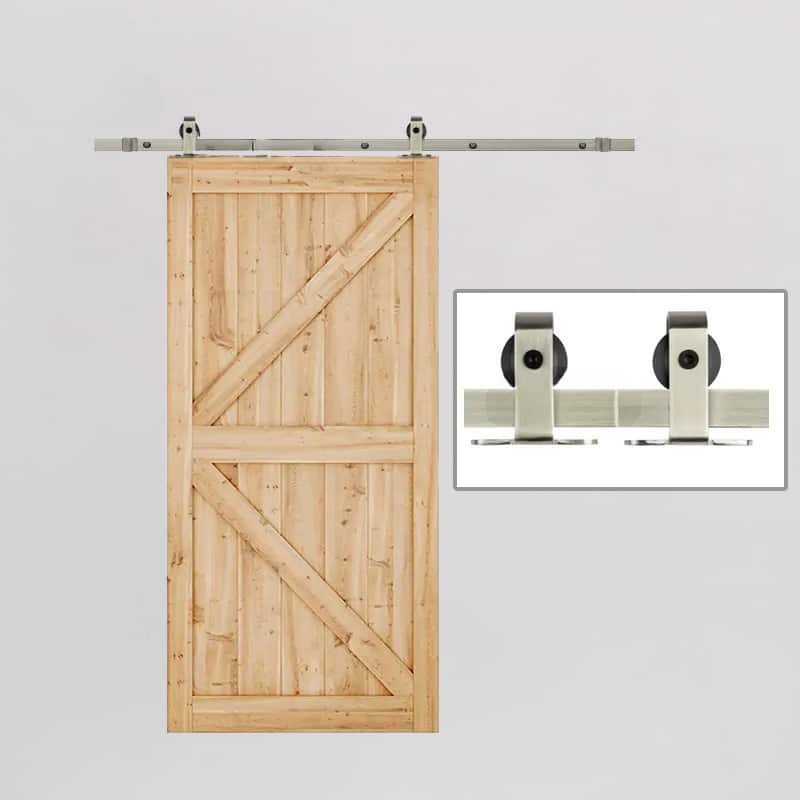 Ray barn door cánh phẳng đơn chân ngắn màu hồng RT5433 4