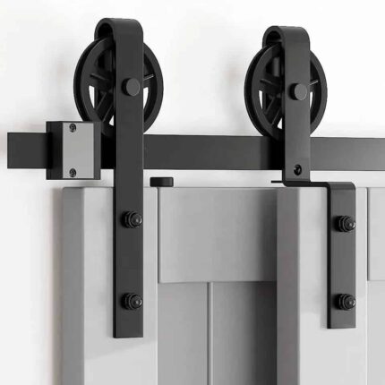 Ray trượt barn door bypass cánh so le bánh lớn RT4456 4