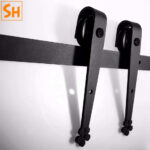 Ray trượt barn door đôi cánh phẳng chân hoa RT4764 5
