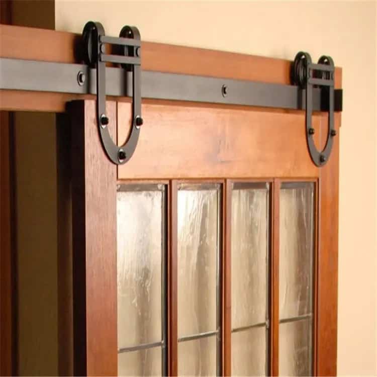 Ray trượt barn door chân chữ U cánh phẳng đơn RT7089 5