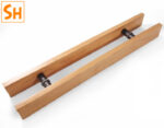 Tay nắm cửa kính cao cấp bằng gỗ sồi DOR5694 22