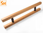 Tay nắm cửa kính cao cấp bằng gỗ sồi DOR5694 16