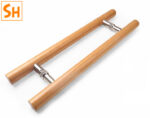 Tay nắm cửa kính cao cấp bằng gỗ sồi DOR5694 19