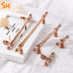 Tay nắm tủ đồng thau sang trọng Châu Âu JY4548