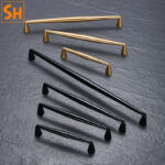 Tay nắm tủ đồng thau Bắc Âu cao cấp SHGLS8