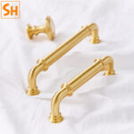 Tay nắm tủ bằng đồng kiểu Bắc Âu sang trọng JSH729 9