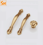 Tay nắm tủ cổ điển bằng đồng nguyên chất LDS8005