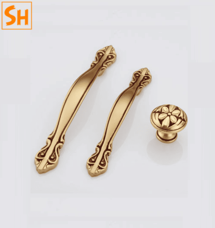 Tay nắm tủ cổ điển bằng đồng nguyên chất LDS8005 Tay nắm tủ cổ điển bằng đồng nguyên chất LDS8005