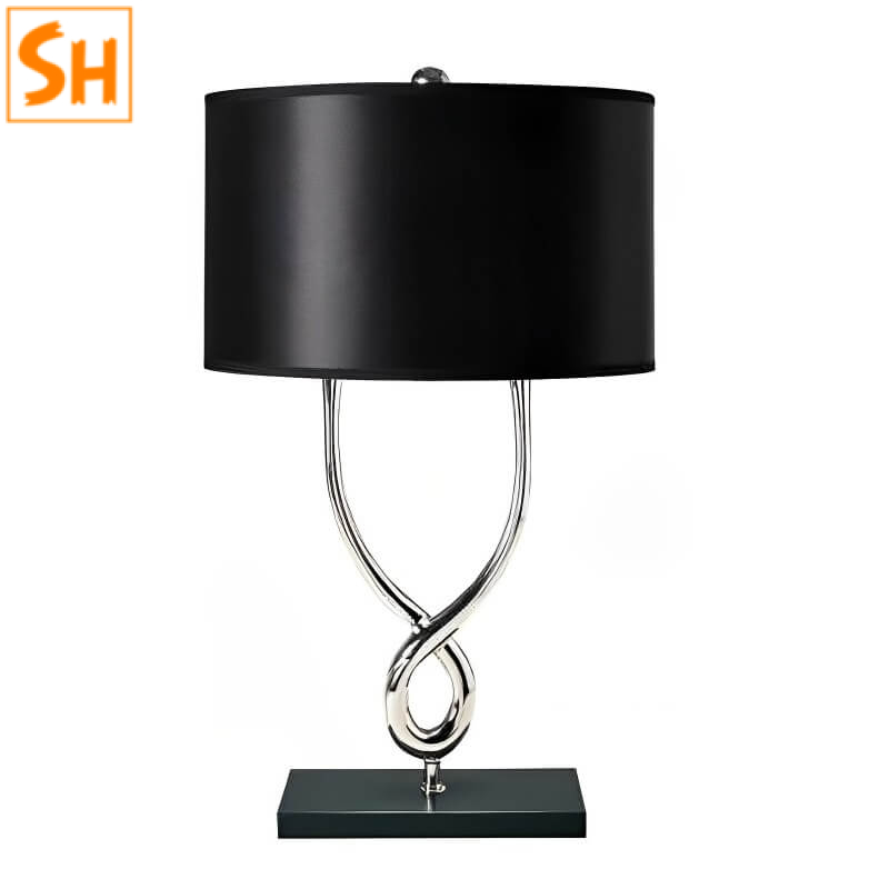 Đèn bàn phòng khách thân xoắn style Minimalist SH9122 Đèn bàn phòng khách thân xoắn style Minimalist SH9122