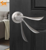 Khoá cửa phân thể Inox 304 tối giản màu bạc SH.BS007-a