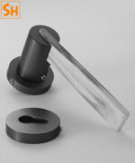 Khóa cửa phân thể hợp kim kẽm ba màu CY2999 a