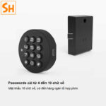 Khóa tủ mật mã hình tròn cao cấp YLF029-4