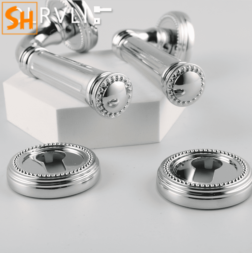 Khóa cửa phòng Ý bằng đồng mạ chrome OVLI139 Khóa cửa phòng Ý bằng đồng mạ chrome OVLI139