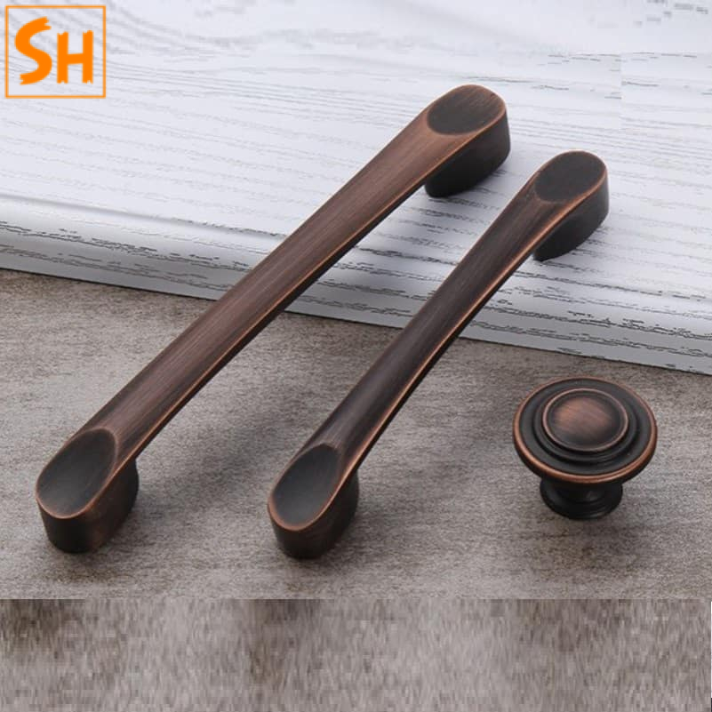Tay nắm tủ cổ điển bằng đồng Bắc Âu 9955R09-1 Tay nắm tủ cổ điển bằng đồng Bắc Âu 9955R09-1