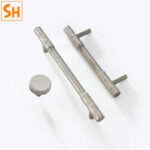 Tay nắm tủ hiện đại bằng đồng mạ niken L3117-B-1