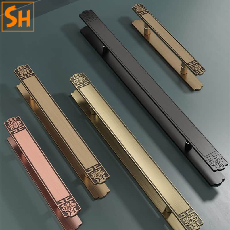 Tay nắm cửa cao cấp hợp kim nhôm SH3713 Tay nắm cửa cao cấp hợp kim nhôm SH3713