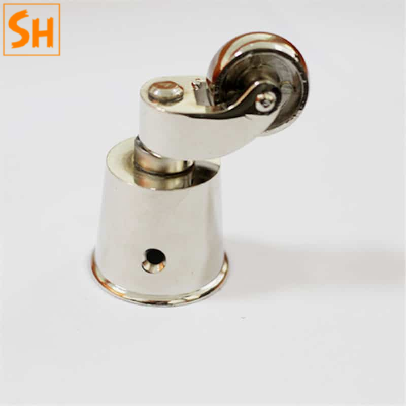 Bánh xe xoay bàn ghế mạ niken SHT0031-C Bánh xe xoay bàn ghế mạ niken SHT0031-C