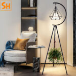 Đèn sàn đứng ba chân khung thép sáng tạo RC1016 1