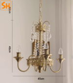 Đèn chùm ngọn nến phong cách hoàng gia SH7385