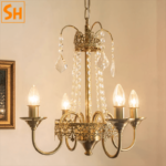 Đèn chùm ngọn nến phong cách hoàng gia SH7385
