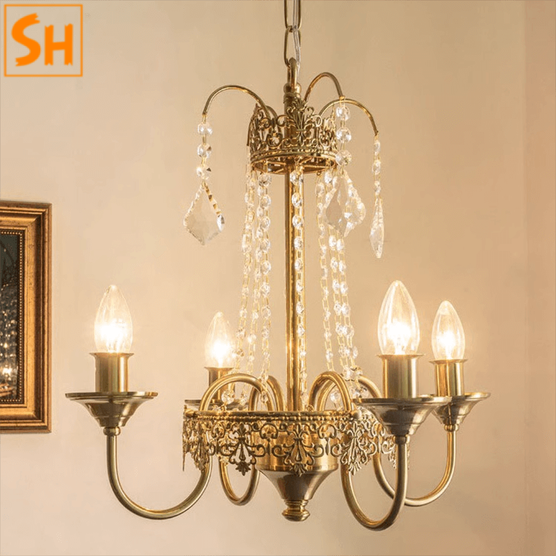 Đèn chùm ngọn nến phong cách hoàng gia SH7385 Đèn chùm ngọn nến phong cách hoàng gia SH7385