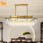 Đèn chùm pha lê cổ điển cao cấp biệt thự khách sạn SHZ6390