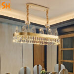 Đèn chùm pha lê phòng khách sang trọng SHR8279