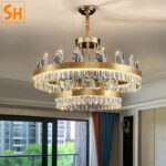 Đèn chùm pha lê phòng khách sang trọng SHR8279