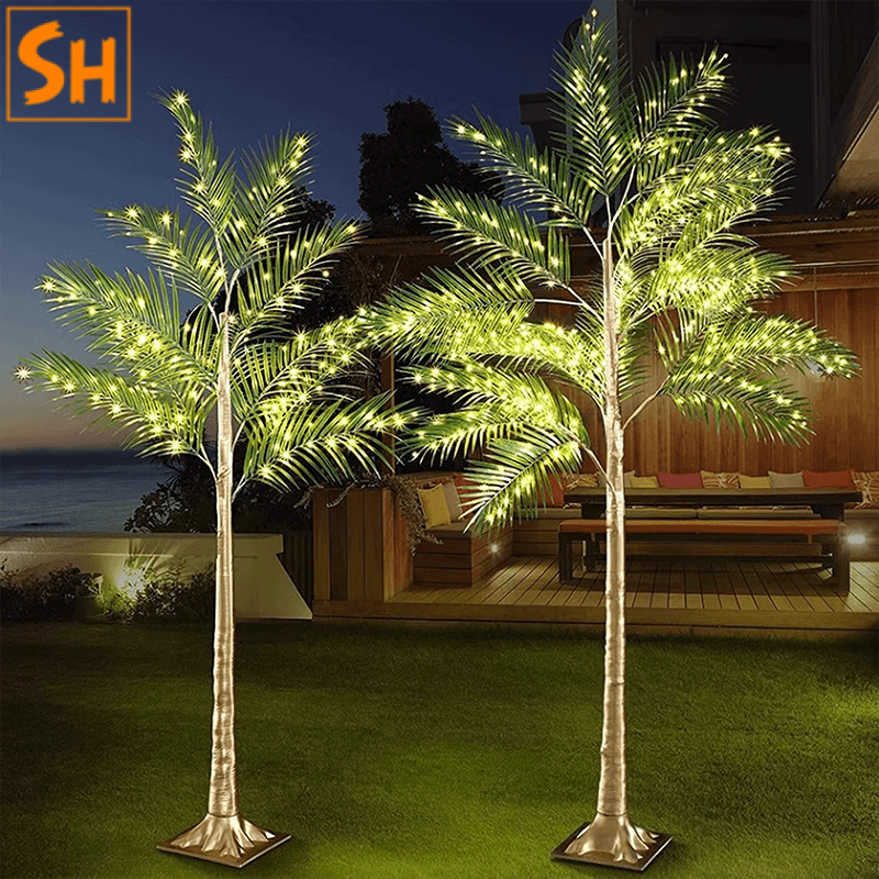 Đèn cột hình cây decor tiệc ngoài trời SH7289 Đèn cột hình cây decor tiệc ngoài trời SH7289
