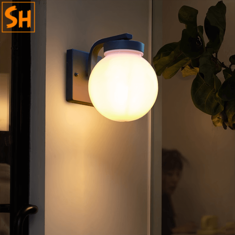 Đèn gắn tường ngoại thất đơn giản SH5762 Đèn gắn tường ngoại thất đơn giản SH5762