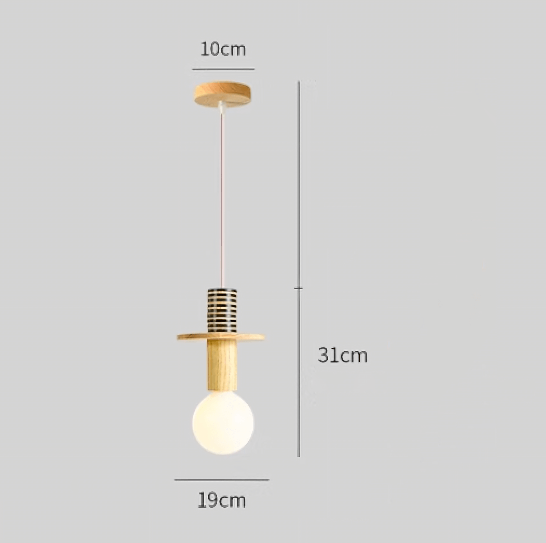 Đèn thả trần phong cách thiết kế Memphis MD3544 8