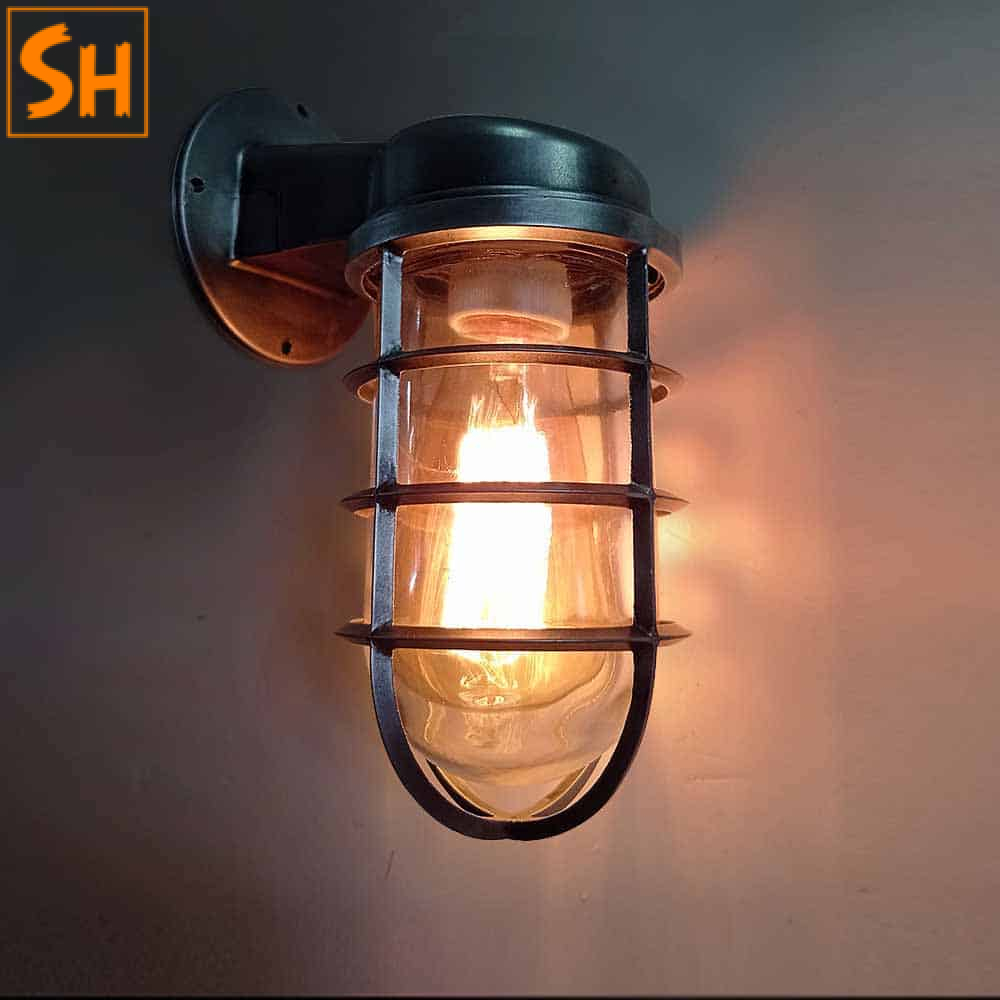 Đèn gắn tường kiểu Retro cổ điển hình trụ BA2331 Đèn gắn tường kiểu Retro cổ điển hình trụ BA2331