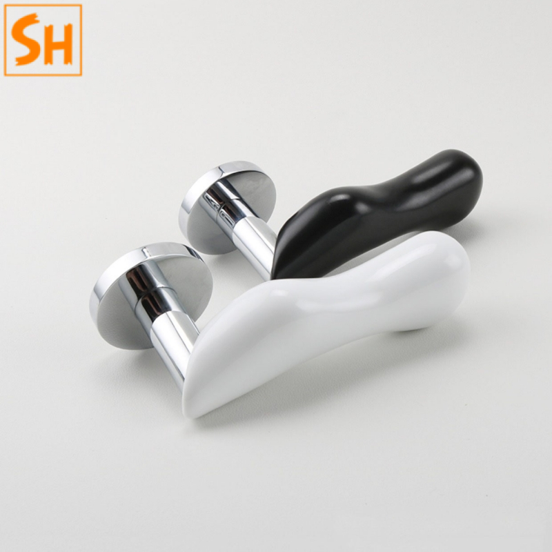 Khóa cửa tay gạt gốm sứ kiểu mới lạ OVLI963 Khóa cửa tay gạt gốm sứ kiểu mới lạ OVLI963