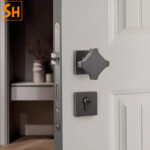 Khóa cửa phòng tay nắm hình học sáng tạo DG6547 6