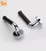 Khóa cửa tay gạt hợp kim kẽm họa tiết hoa hồng KB6167 14